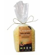 Sels de bain avec Huile Pure d’Argan.
