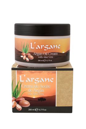 Argan Oil Cream with Aloe Vera - 200 ml