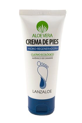 Crème pour les Pieds d’Aloe vera.
