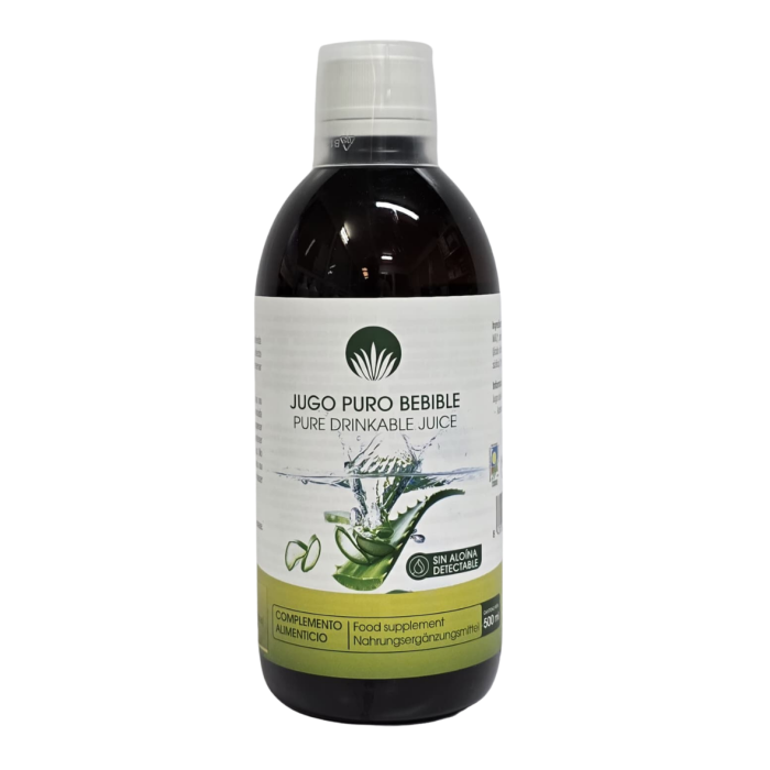Aloe vera Pure Juice Food supplement made from Aloe vera - 500ml